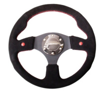 NRG Sportratt Mocca med Dubbla Knappar 320mm